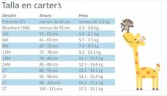Pack De 2 Enteritos Carters Talle 6 Meses - comprar online