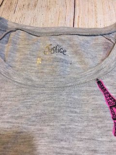 Remera Justice Manga Larga Talle 10 en internet
