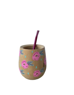Mate modelo flores