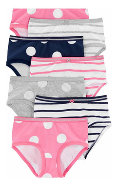 Bombachas Carters Talle 4/5 Pack De 7 Bombachas