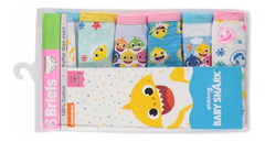 Bombachas Baby Shark De Nena Talle 2/3 Años  Viene 6 Bombach - comprar online