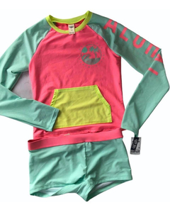 Malla 2 Piezas Remera Y Short Talle 14 Oshkosh