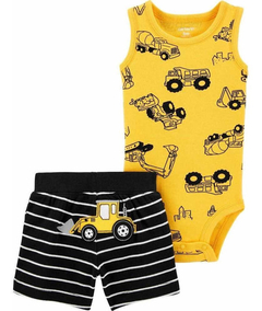 Conjunto Carters Dos Piezas Talle Nb Bodys Y Pantalón