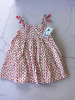 Oshkosh Vestido Bebé Nenas Flores Talle 12 Meses - comprar online