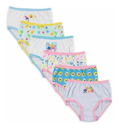 Bombachas Baby Shark De Nena Talle 2/3 Años  Viene 6 Bombach