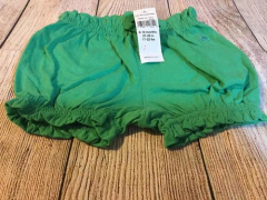 Short Gap Bebé Talle 6/12 Meses Color Verde