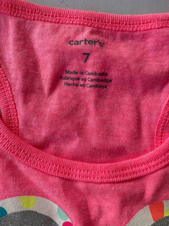 Musculosa Carters Talle 7 Mod Lentes en internet