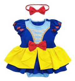 Disfraz Tipo Body Blancanieves Para Bebé, Disney Store 12/18
