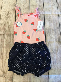 Set Carters Dos Piezas De Verano Talle 18 Meses