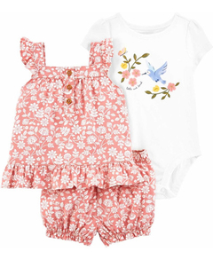 Conjunto Carters 3 Piezas 24 Meses Nena Verano