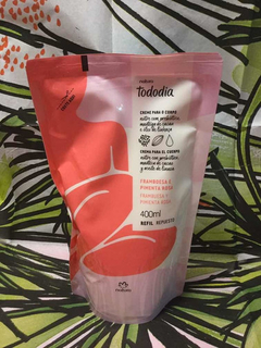 Repuesto Todo Día. Crema Para El Cuerpo. Frambuesa Y Pimient en internet