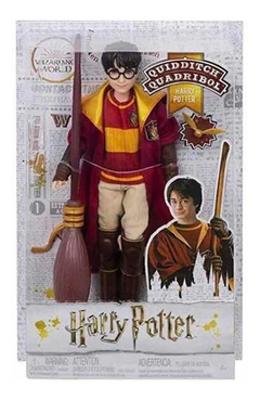 Muñeco Harry Potter - Quidditch Quadribol - Mattel