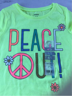 Remera Carter,s Talle 4/5 Manga Corta De Nena - comprar online