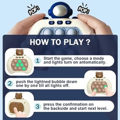 Pop It Juego Electronico De Memoria Con Luz Y Sonido Arcade astronauta - comprar online
