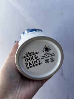 Taza efecto pintura azul disney - Vida objetos decorativos