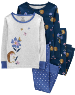 Set pijama carters 4 piezas 5T