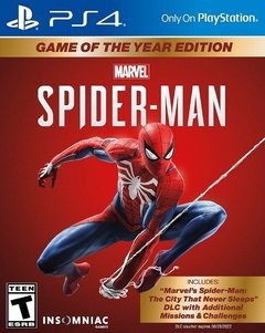 Marvel's Spider-Man Game of the Year Edition - PS4 (P)