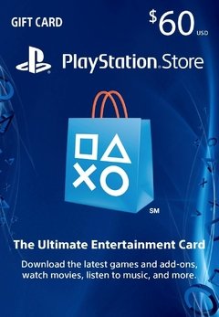 PSN 60 Store USA - PS3 PS4 $60 for your account