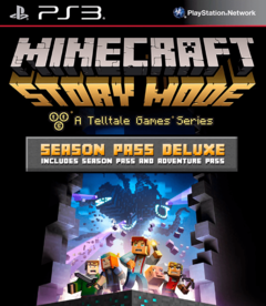 Minecraft Story Mode Deluxe Edition - PS3 (8 episodes) - buy online