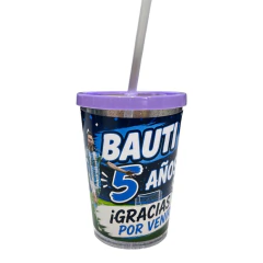 Vaso Acrílico Glitter 350cc 3 masas + 3 cortantes + 1 Sello 50mm - comprar online