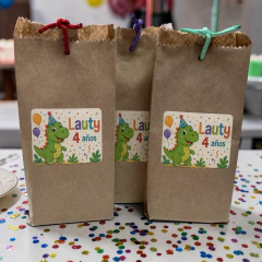 Bolsita Eko Kraft Vacía con Cierre 17x9cm - comprar online