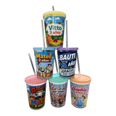 Vaso Acrílico Glitter 350cc 3 masas + 3 cortantes + 1 Sello + 1 Herramienta M en internet