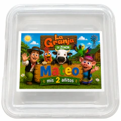 Lunchera infantil vacía - tienda online