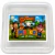 Lunchera infantil con 3 masas, 3 cortantes chicos y 1 sello de 50 mm - tienda online