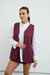 Chaleco Esencia bordo - Filia Clothes