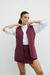 Chaleco Esencia bordo - tienda online