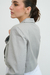 Blazer Nexo crop gris - Filia Clothes