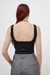 Musculosa Fusilli negra - Filia Clothes