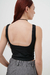 Musculosa Fusilli negra - comprar online