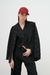 Blazer Pesto negro