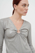 Remera Tagliatelle plata en internet