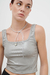 Musculosa Fusilli plata - comprar online