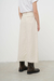Pollera Midi Orilla beige - Filia Clothes