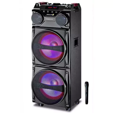 Parlante Bluetooth Eversound EVJ-8200 DJ Mixer