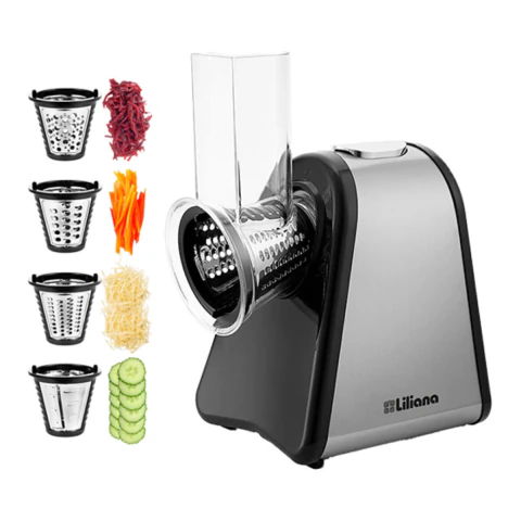 Rallador eléctrico Liliana de acero inoxidable 250 W