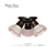 Spots de 3 Luces Negro Exagonal