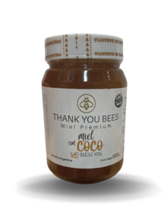 MIEL DE COCO 100% NATURAL GOD BLESS YOU 500gr - comprar online