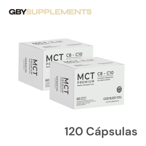 COMBO 2 CAJAS MCT PREMIUM (120 Cápsulas Blandas) - comprar online