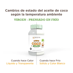 ACEITE DE COCO PRENSADO EN FRIO (SABOR COCO) 500ml en internet
