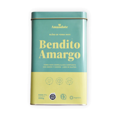 LATA YERBERA "BENDITO AMARGO"