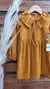 VESTIDO CORDEROY MOSTAZA - Sofía