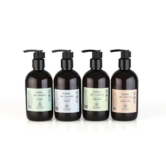 Sabão de Castela 250 ml pump kit 4 aromas