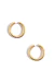 Aros Bold Huggies Gold L - FICHÍ Jewelry