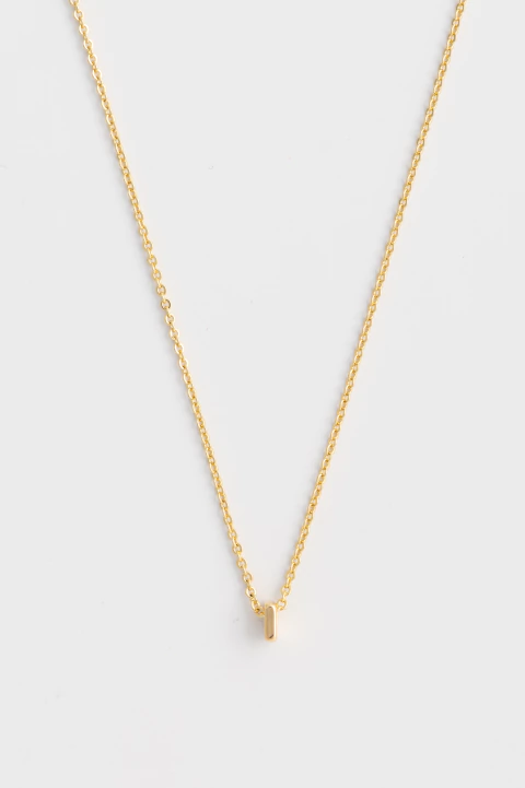 Collar Mini Letra "I" - comprar online