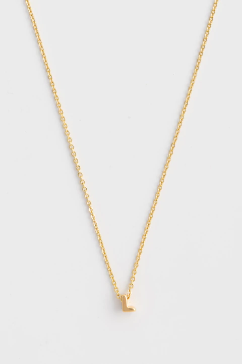 Collar Mini Letra "L" - comprar online