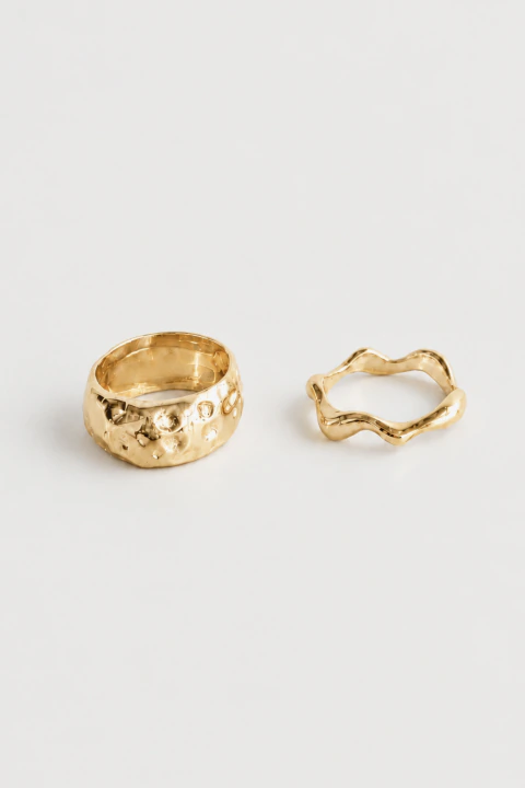 Set de Anillos Abstract